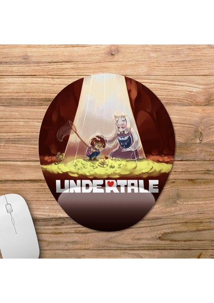 Undertale Bilek Destekli Mousepad Model - 1 Oval