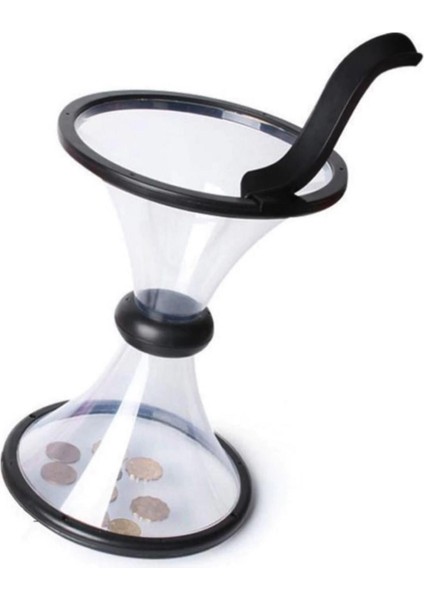 Eğlenceli Kumbara Şeffaf Huni Modelli