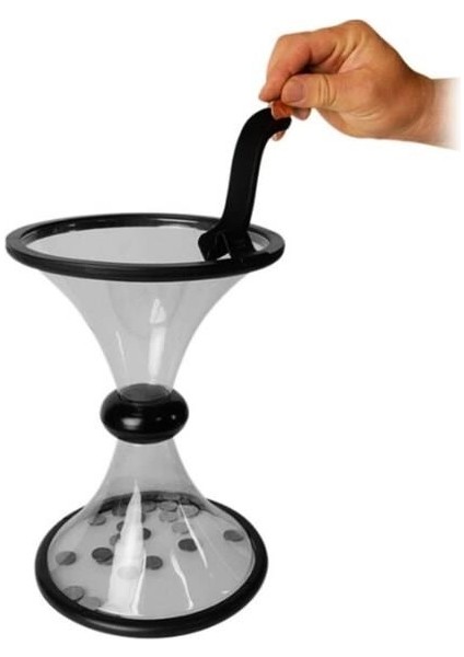 Eğlenceli Kumbara Şeffaf Huni Modelli modelleri