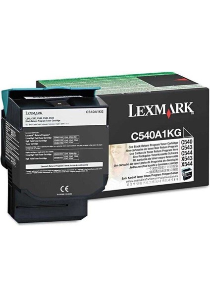 C540N -C540A1KG Siyah Orjinal Toner