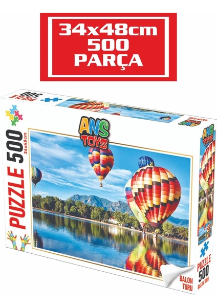 Ans Toys Balon Turu 500 Parça (34X48CM) Puzzle