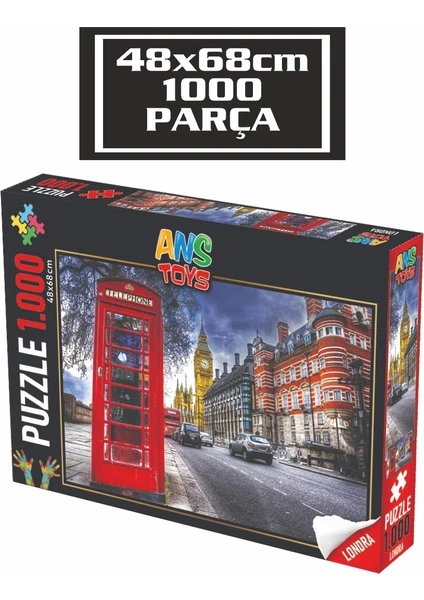 Ans Toys Londra 1000 Parça (48X68) Puzzle