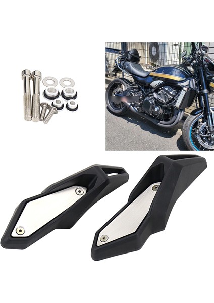 Motor Kapağı Çerçeve Kaydırıcı Koruyucu Kawasaki Z 900RS 18-22 (Yurt Dışından) modelleri
