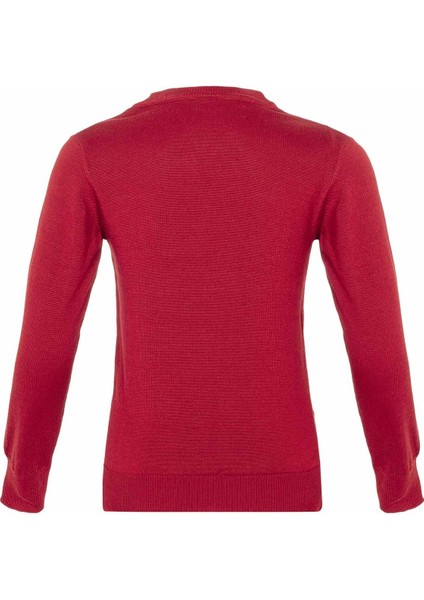 BP102 V Yaka Kırmızı Çocuk Kazak fiyatları