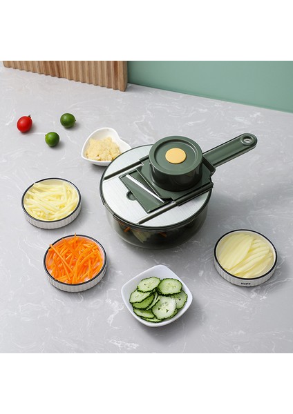 Paslanmaz Çelik Çok Fonksiyonlu Sebze Kesici Mutfak Patates Turp Sebze Dilimleyici (Yurt Dışından) fırsatları