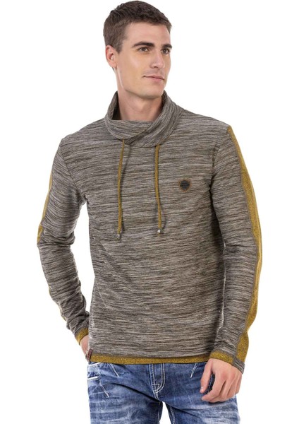 CL460 CL460 Şal Yaka Erkek Sweatshirt