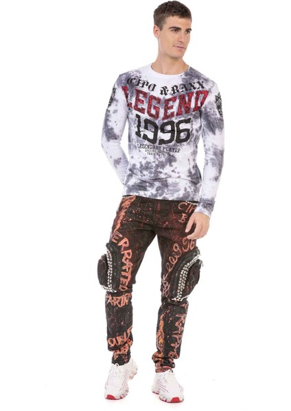 CL486 Beyaz Sweatshirt fırsatları