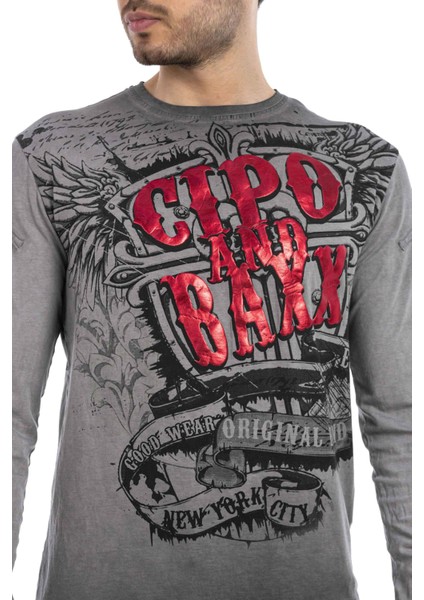 CL491 Baskılı Sweatshirt fiyatları