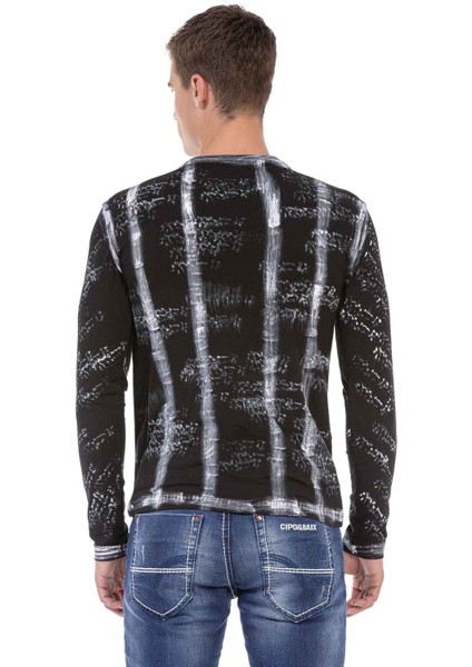 CL493 Boyalı Erkek Sweatshirt modelleri
