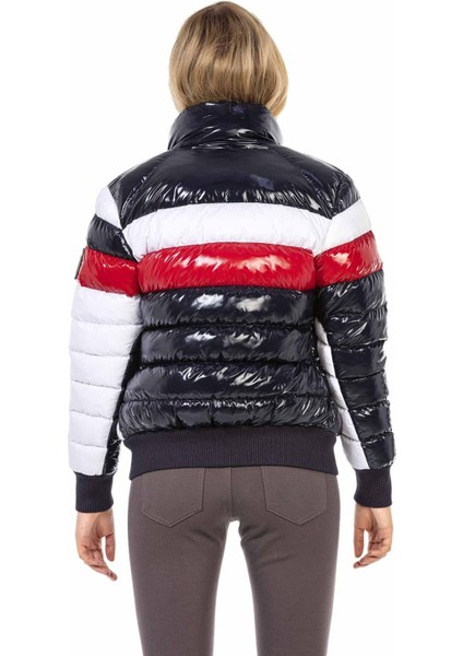 WM120 T-Style Parlak Şişme Mont modelleri