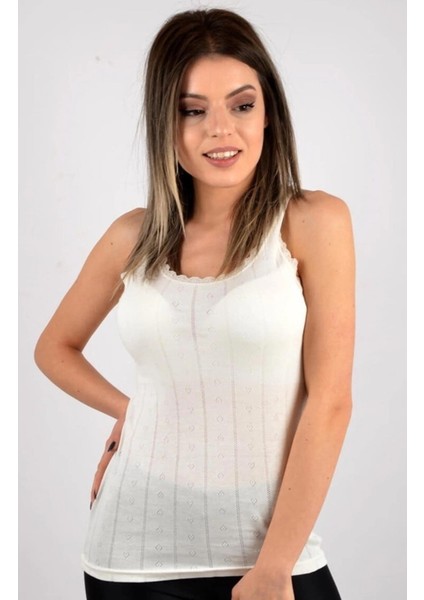 201 Bayan Jakarlı Geniş Askılı Atlet