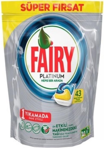 Platinum 43'lü Tablet x 4 Adet