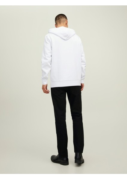 Jprbluarchıe Sweat Hood Noos Beyaz Erkek Sweatshirt 12216335-White modelleri