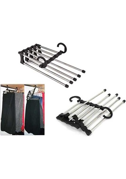Hareketli Pantolon Askılığı 5 in 1