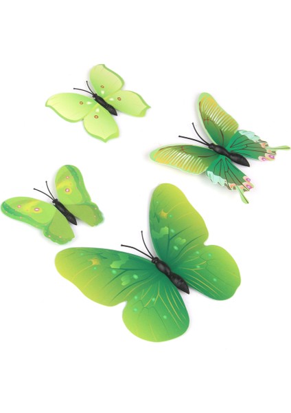 12 Adet Yapay Kelebek (Yurt Dışından) indirimleri