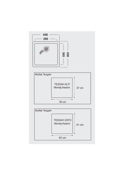 GL General Glge 40U Gri Nexus Granit Evye 40X50 Metalik