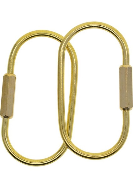 3x 2 Parça Dayanıklı Pirinç Vida Kilidi Klip Anahtarlık Anahtarlık (Yurt Dışından) modelleri