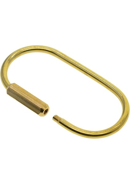 3x 2 Parça Dayanıklı Pirinç Vida Kilidi Klip Anahtarlık Anahtarlık (Yurt Dışından) fırsatları