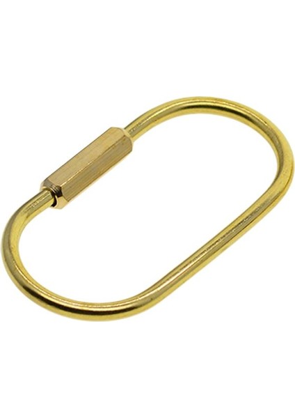 3x 2 Parça Dayanıklı Pirinç Vida Kilidi Klip Anahtarlık Anahtarlık (Yurt Dışından) indirimleri