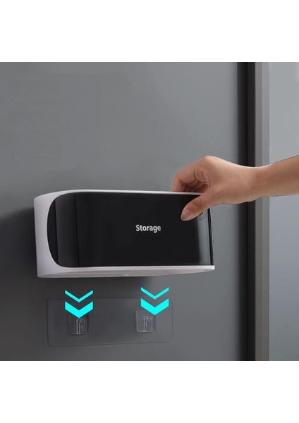 Duvara Monte Depolama Rafları Hiçbir Trace Çıkartmalar Yaratıcı Vantuz Saç Kurutma Makinesi (Yurt Dışından)