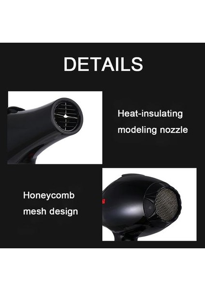 2200 W Salon Profesyonel Kompakt Saç Kurutma Makinesi (Yurt Dışından) fırsatları