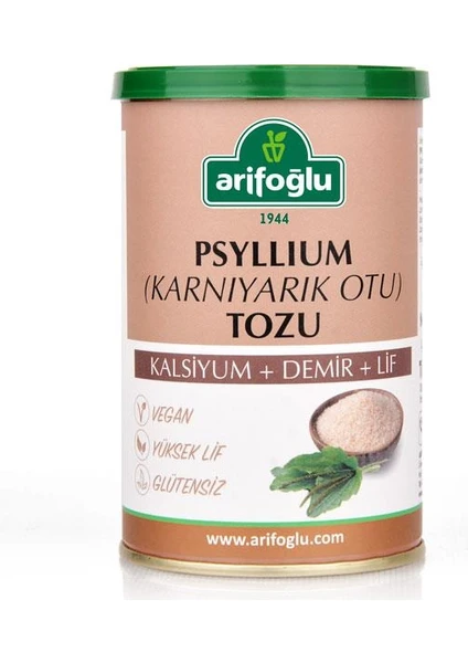 Karnıyarık Otu Tozu (Psyllium) 200 gr