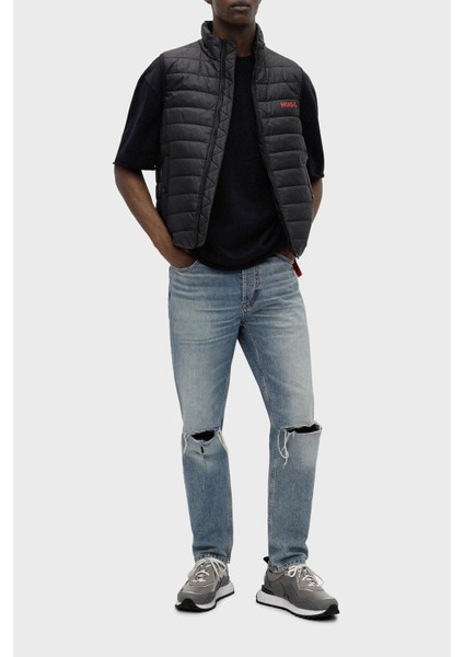 Su Geçirmez Slim Fit Dik Yaka Şişme Yelek Erkek Yelek 50468742 001