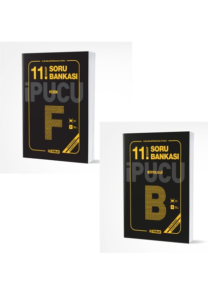 11. Sınıf Fizik - Biyoloji Soru Bankası Seti 2 Kitap 2023