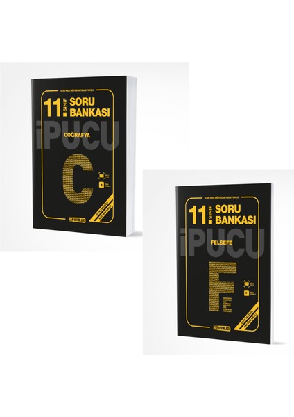 11. Sınıf Coğrafya - Felsefe Soru Bankası Seti 2 Kitap 2023