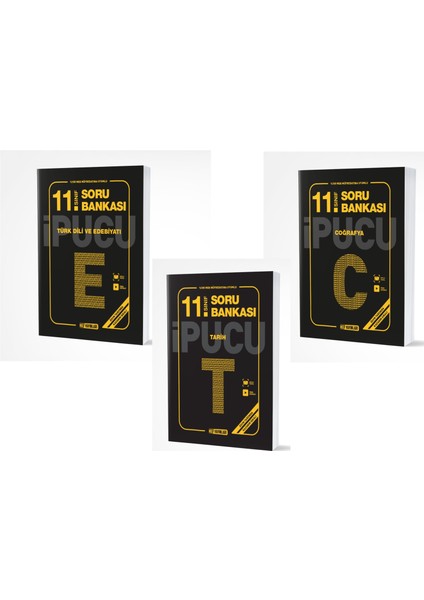 11. Sınıf Edebiyat - Tarih - Coğrafya Soru Seti 3 Kitap 2023