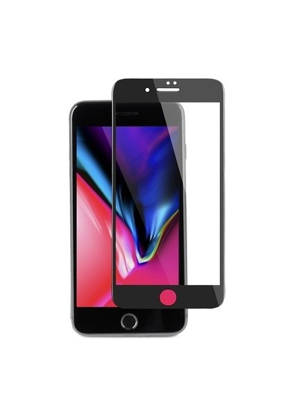 Iphone 7 Plus 8 Plus Uyumlu Tam Kaplayan Ekran Koruyucu - 9d Nano Darbe Emici Temperli Kırılmaz Cam
