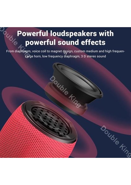Bluetooth El Mikrofon Karaoke Ios Android Akıllı Tv Sistemi Için Çift Hoparlör Mıc Singing Mikrofonlar (Yurt Dışından)