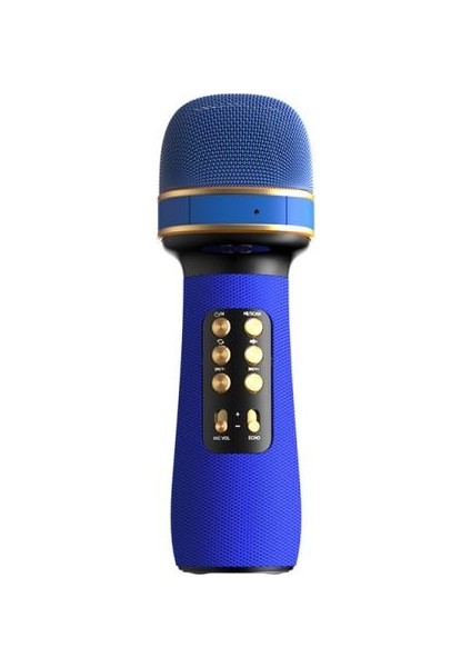 Bluetooth El Mikrofon Karaoke Ios Android Akıllı Tv Sistemi Için Çift Hoparlör Mıc Singing Mikrofonlar (Yurt Dışından)