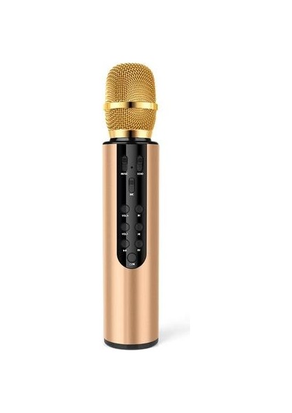 Taşınabilir Bluetooth Karaoke Mikrofon Kablosuz Profesyonel Mic Ev Ktv El Mikrofon Singing Kaydedici iPhone iPad Için Mikrofonlar (Yurt Dışından)