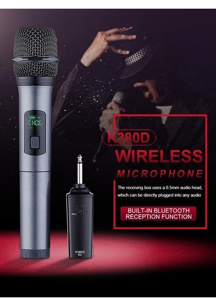 Taşınabilir Bluetooth Karaoke Mikrofon Kablosuz Profesyonel Mic Ev Ktv El Mikrofon Singing Kaydedici iPhone iPad Için Mikrofonlar (Yurt Dışından)