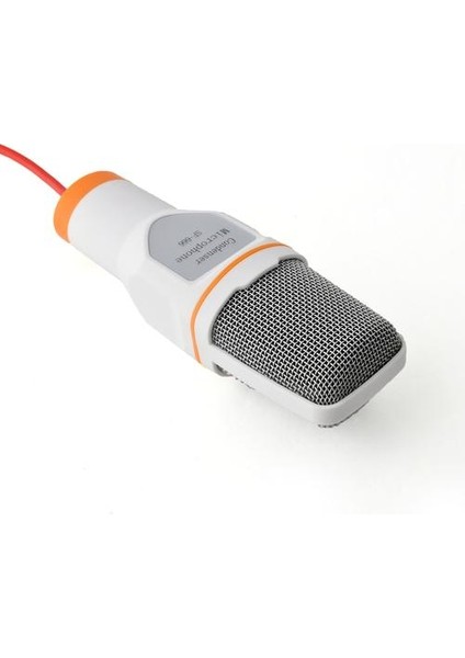 Kondenser Mikrofon 3.5mm Fiş Ev Stereo Mic Masaüstü Tripod Için Pc Video Skype Sohbet Oyun Podcast Kayıt Mikrofonlar (Yurt Dışından)