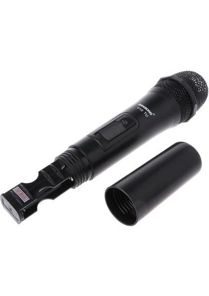 Uhf USB 3.5mm 6.35MM Kablosuz Mikrofon Megafon El Alıcı ile Karaoke Konuşma Hoparlör R57 Için Alıcı Mikrofonlar (Yurt Dışından) fiyatları