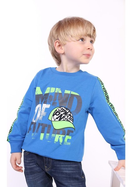 Toontoy Erkek Çocuk Mınd Of Future Baskılı Sweatshirt