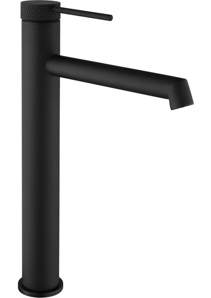 FJ-1025 Yüksek Lavabo Bataryası Mat Siyah