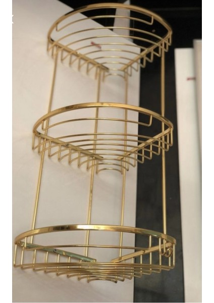 Gold 3 Raflı Köşelik