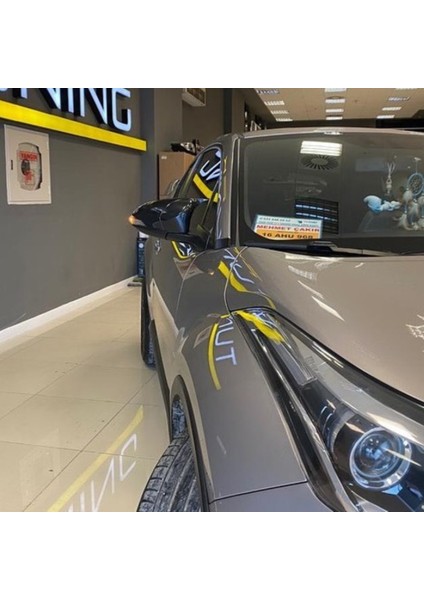 Toyota Yaris 2012-2015 Batman Yarasa Ayna Kapağı Piano Black Abs Plastik Batman modelleri