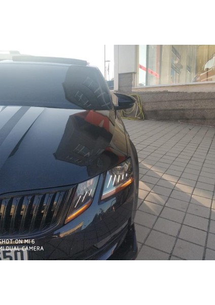 Skoda Superb Mk3 2015-2021 Batman Yarasa Ayna Kapağı Piano Black Abs Plastik fırsatları