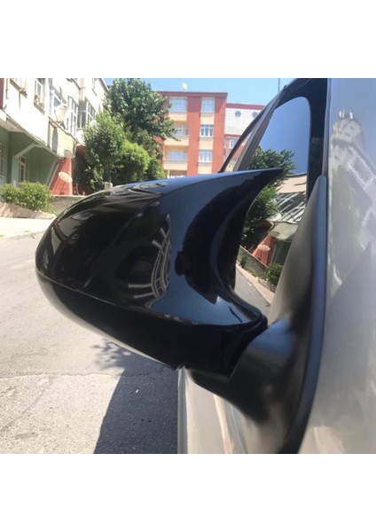 Fiat Palio 2010-2012 Batman Yarasa Ayna Kapağı Piano Black Abs Plastik fırsatları
