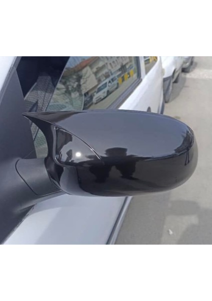 Opel Corsa C 2000-2006 Uyumlu Batman Yarasa Ayna Kapağı Piano Black Abs Plastik fırsatları