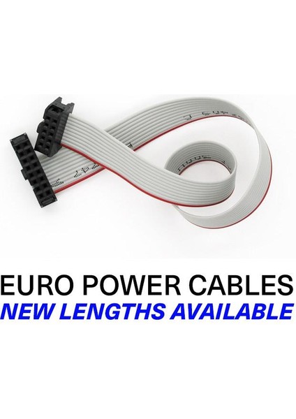 Eurorack Power Kablo 10 Pin Dişi -16 Pin Dişi Idc