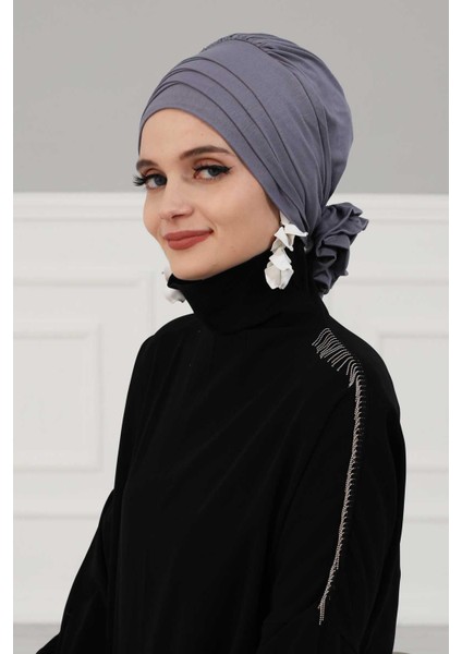 Ayşe Tasarım Çapraz Penye Bone,krem,b-14 fiyatları