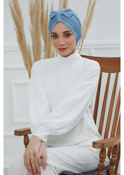 Önden Fiyonklu Bone,b-7
