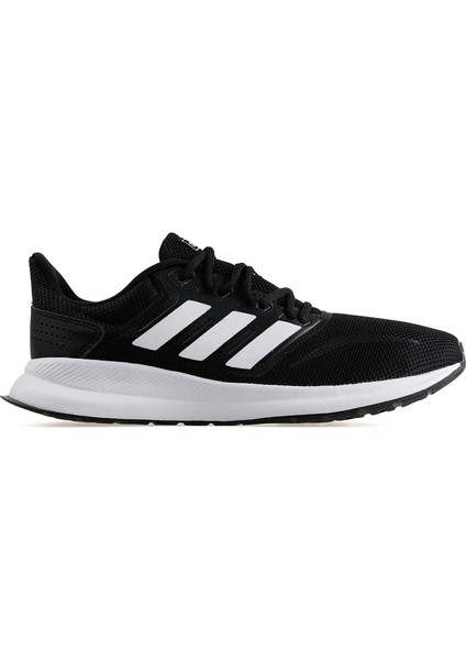 Erkek Koşu Ayakkabısı Spor Siyah F36199 Runfalcon