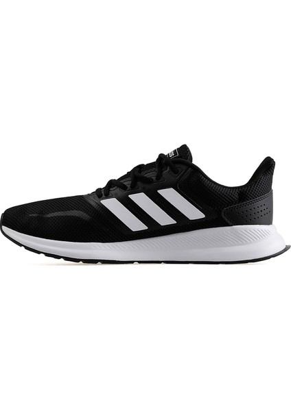 Erkek Koşu Ayakkabısı Spor Siyah F36199 Runfalcon