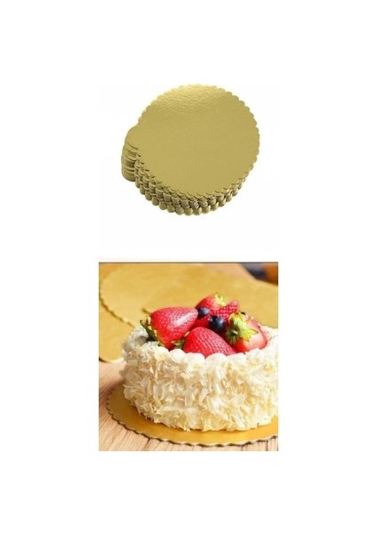 Hayal Turta Mendili Gold Ince 24 cm 50'li